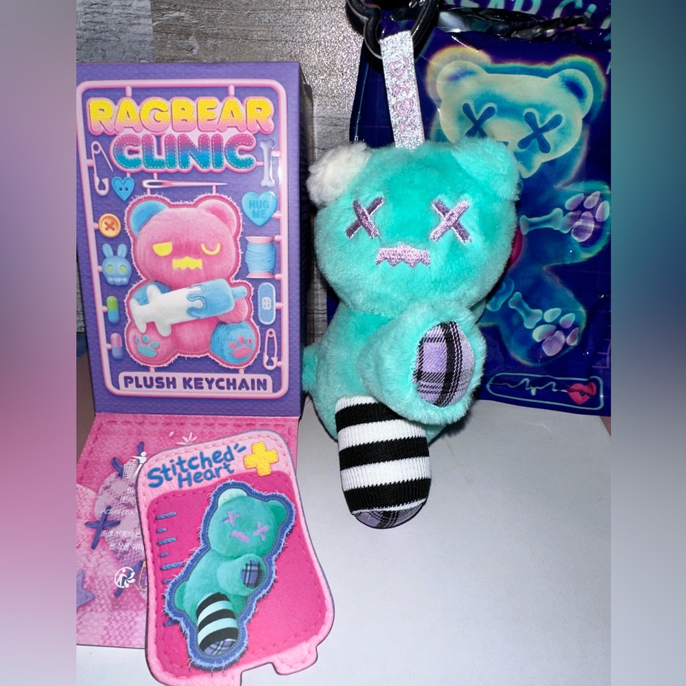 Shinwoo Ragbear Clinic Series Plush Keychain Blind Box